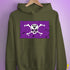 Lesbian Labrys Pride Pirate Flag Hoodie - Army